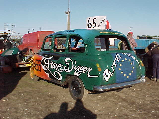 It would never catch on in London... Edwin Basters' cab