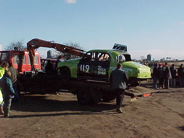 Davie Cox's P5. A lot of motor...